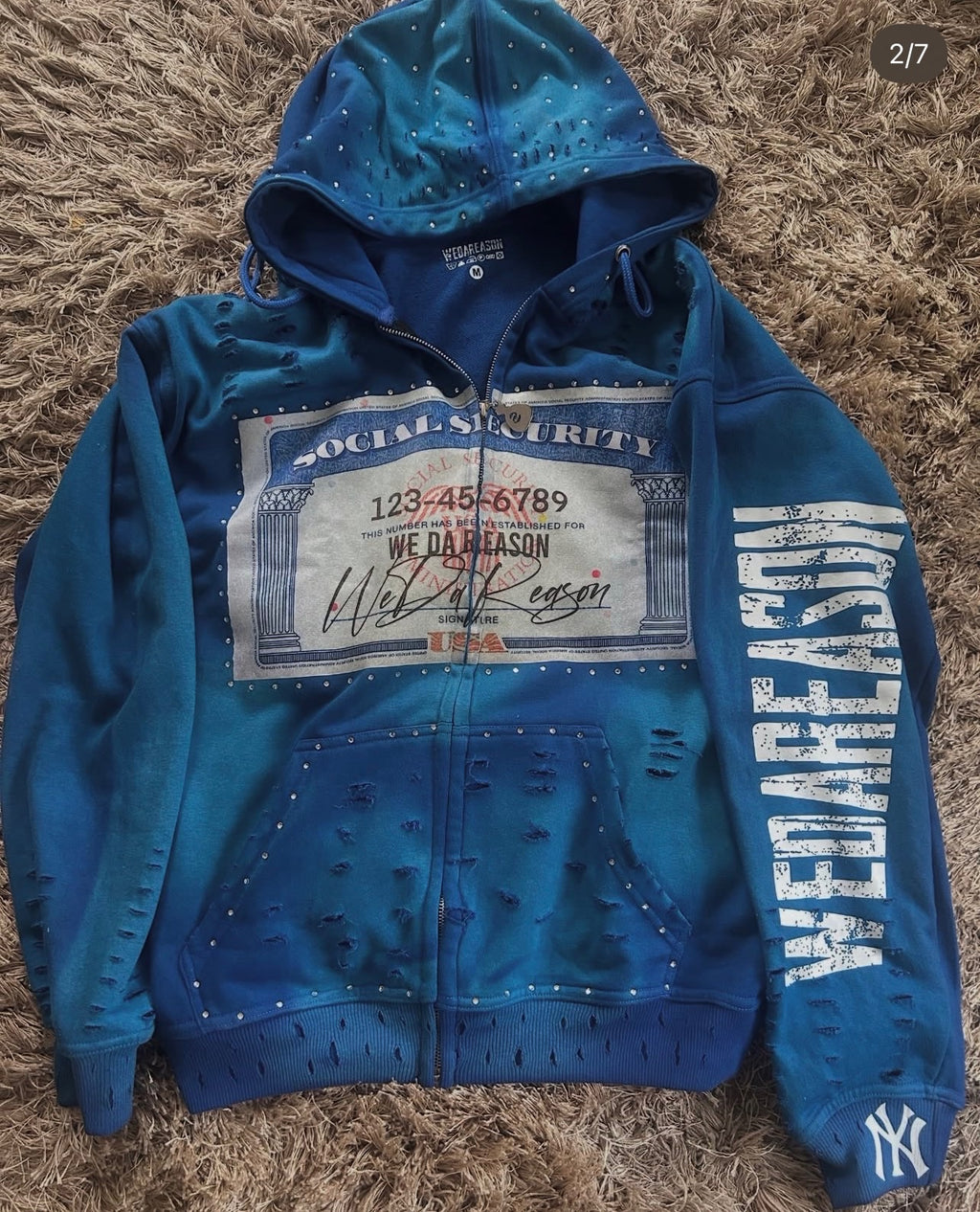 SSN ZIP UP