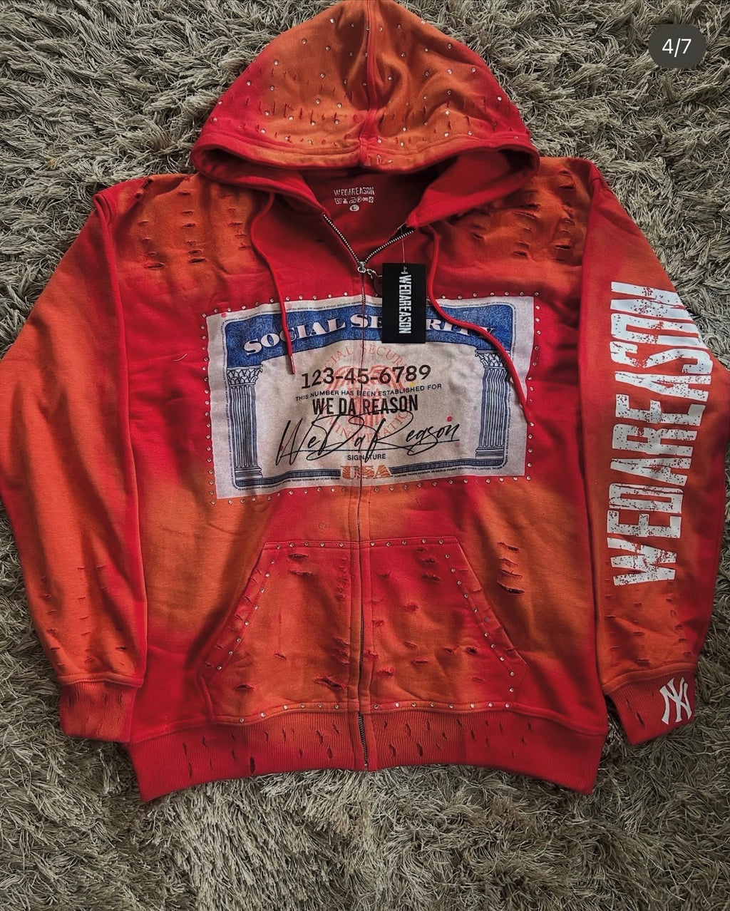 SSN ZIP UP
